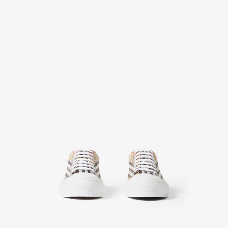Sneakers en coton Check Burberry