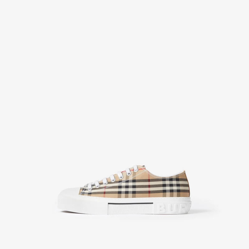 Sneakers en coton Check Burberry